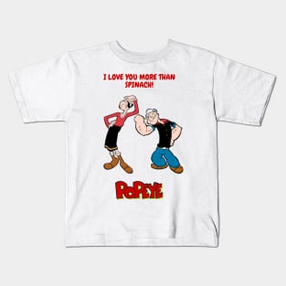 Popeye and Olive Kids T-Shirt